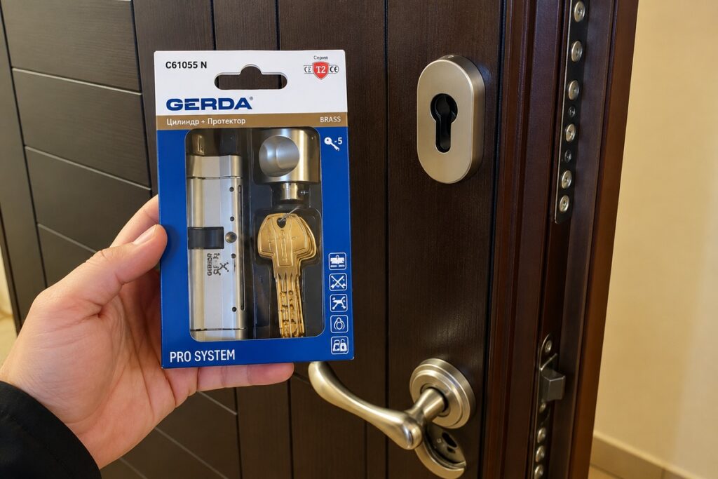 Замена личинки Gerda