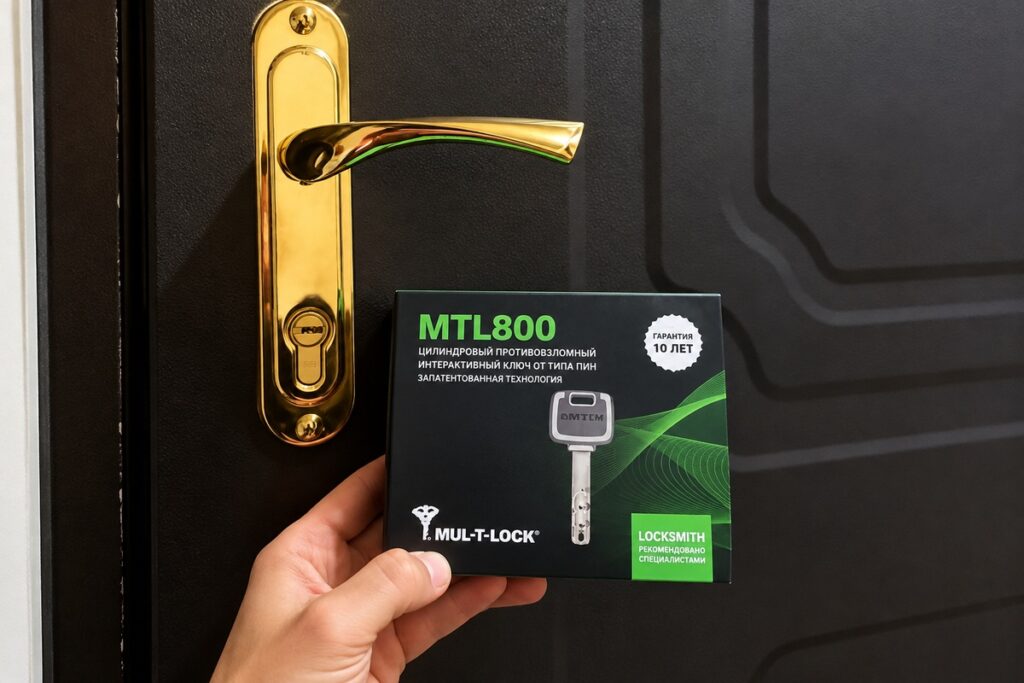 Замена личинки Mul-t-lock